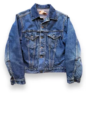 Vintage Levi's Big E Blanket Lined 70505 Denim Jacket SZ 40 | Vintage Denim Workwear Seattle | Seattle Vintage Denim