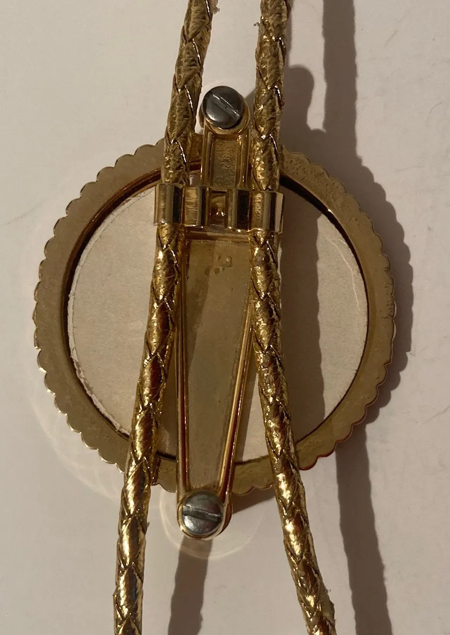 Vintage Metal Bolo Tie, 200th Anniversary U.S. Constitution Day, Quality, Heavy Duty, Country & Western, Cowboy, Western Wear, Southwestern