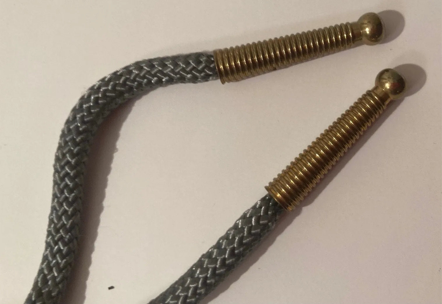 Vintage Metal Bolo Tie, Gray Stone, Quality, Heavy Duty, Country & Western, Cowboy, Western Wear, Horse, Apparel, Accessory, Tie