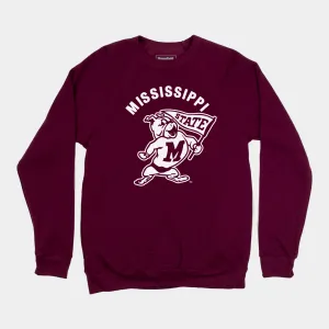 Vintage Mississippi State Bulldogs Crewneck
