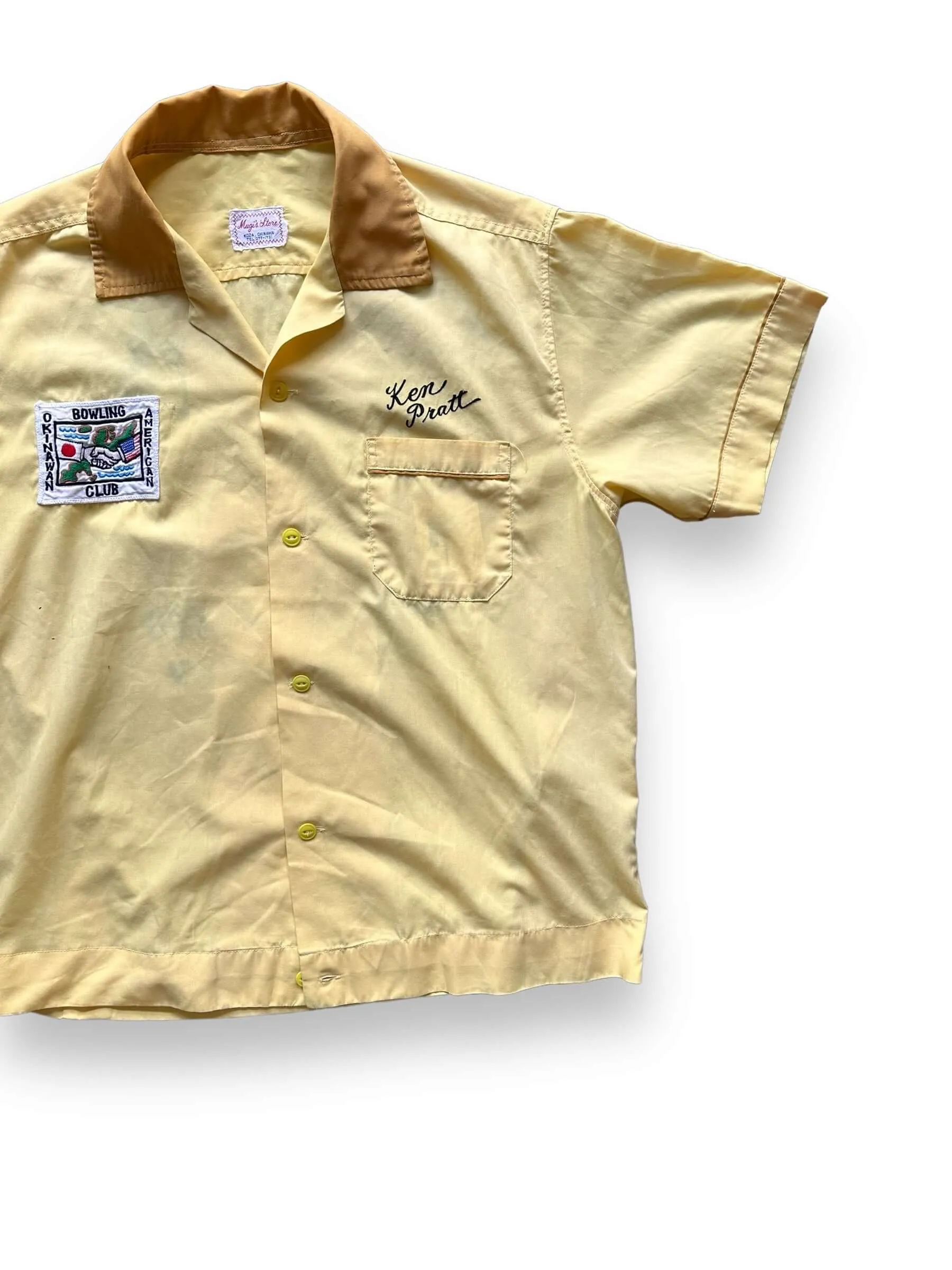 Vintage Mugi's Okinawa Bowling Shirt SZ L | Vintage Bowling Shirt Seattle