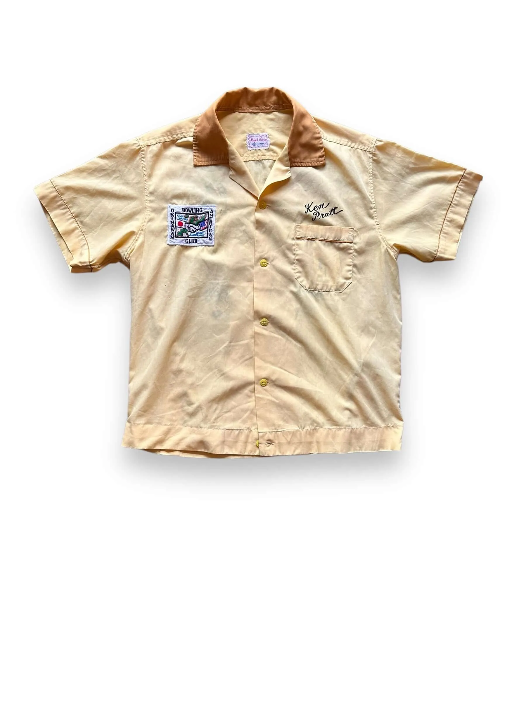 Vintage Mugi's Okinawa Bowling Shirt SZ L | Vintage Bowling Shirt Seattle
