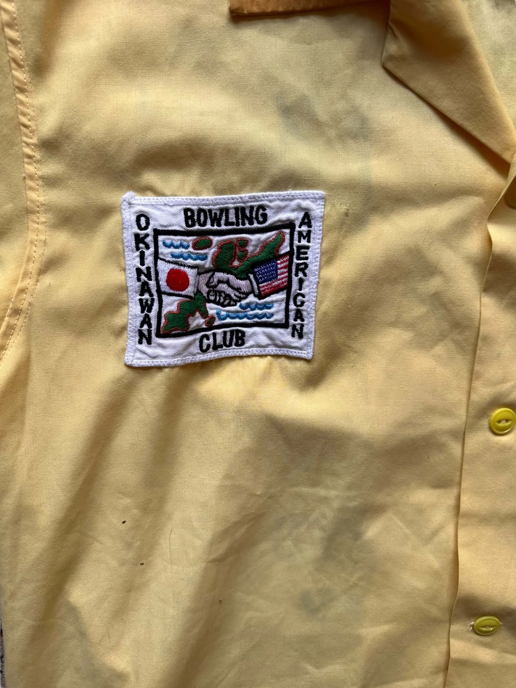 Vintage Mugi's Okinawa Bowling Shirt SZ L | Vintage Bowling Shirt Seattle
