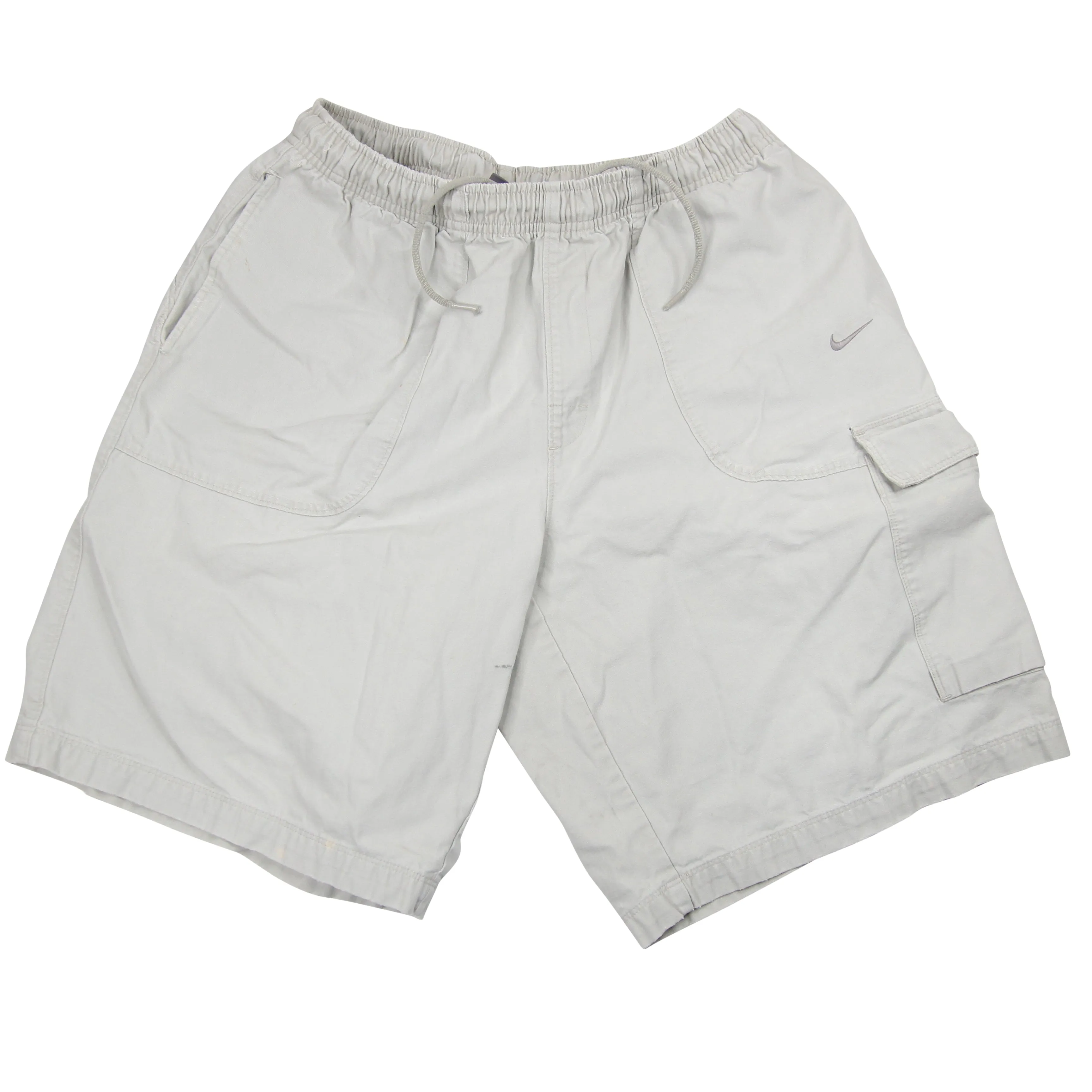 Vintage Nike Small Swoosh Cargo Shorts - L