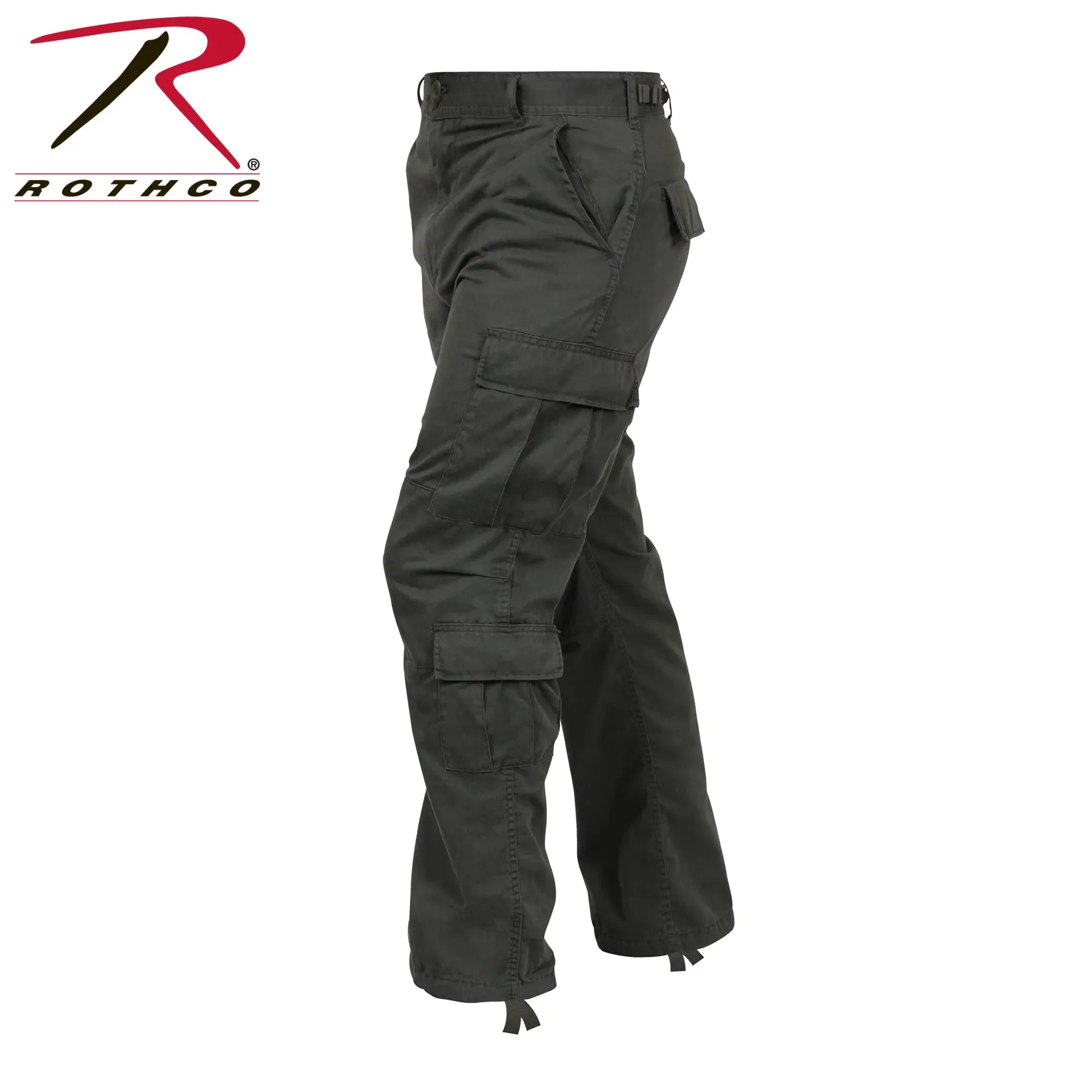 Vintage Paratrooper Fatigue Pants Olive Drab