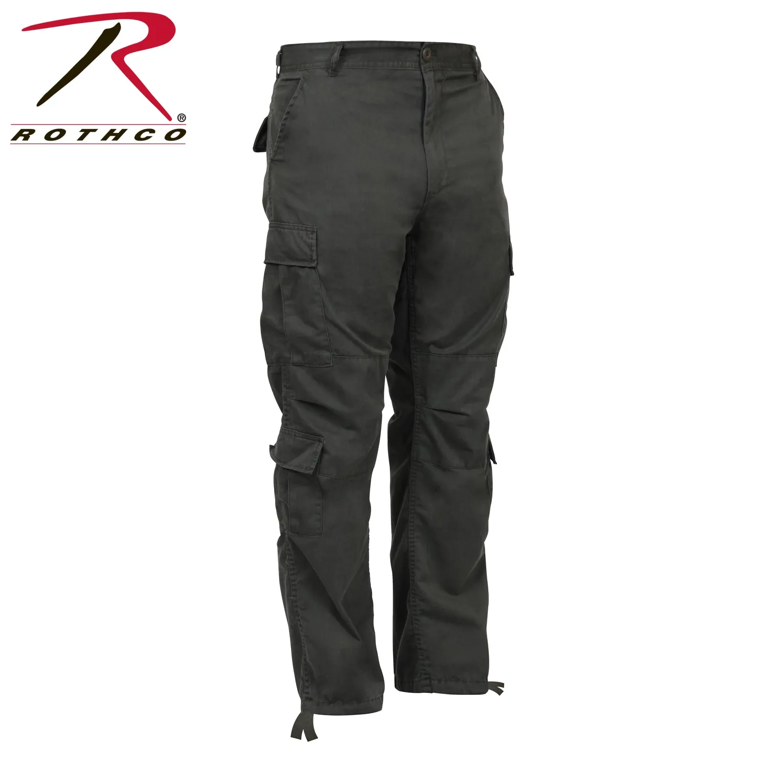 Vintage Paratrooper Fatigue Pants Olive Drab