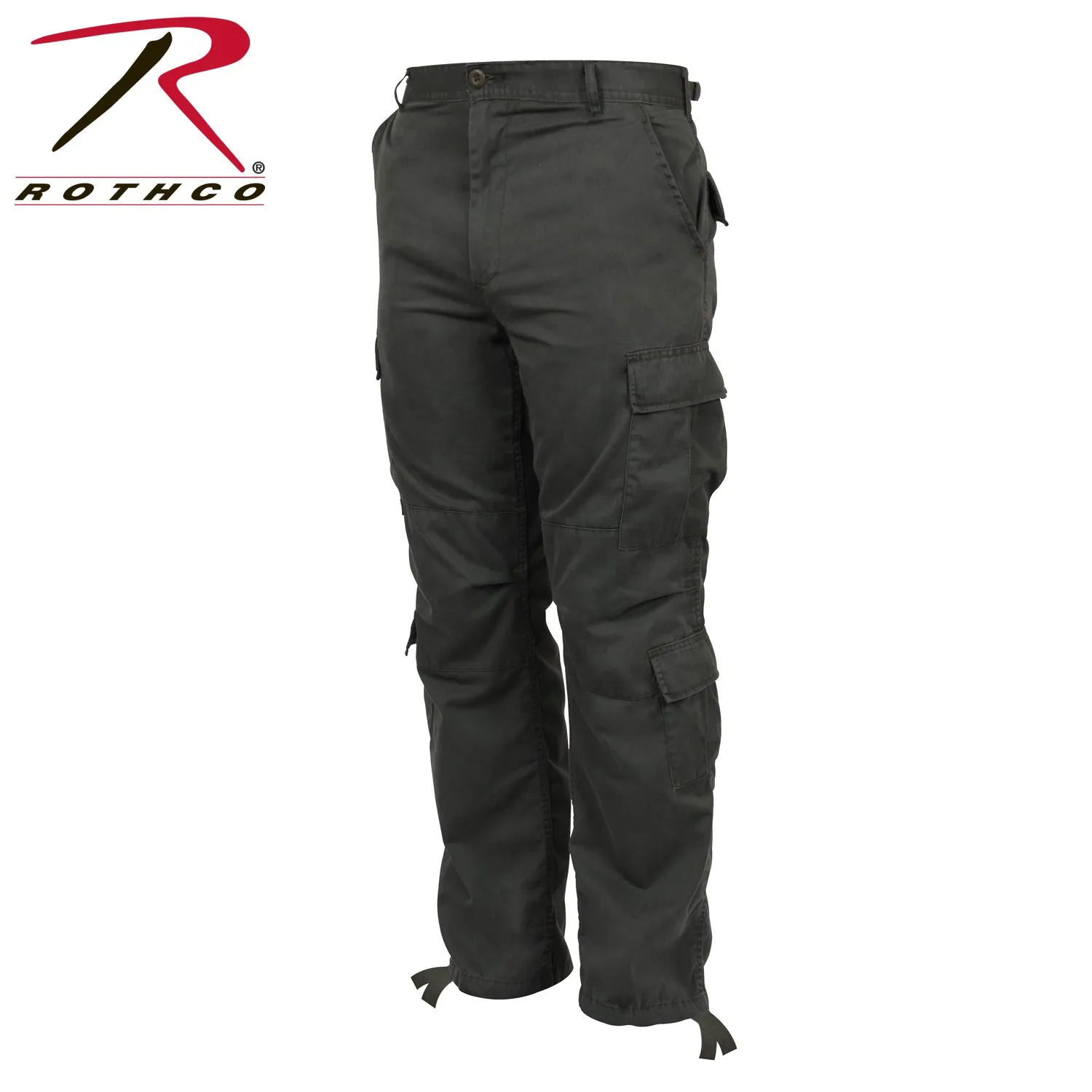 Vintage Paratrooper Fatigue Pants Olive Drab