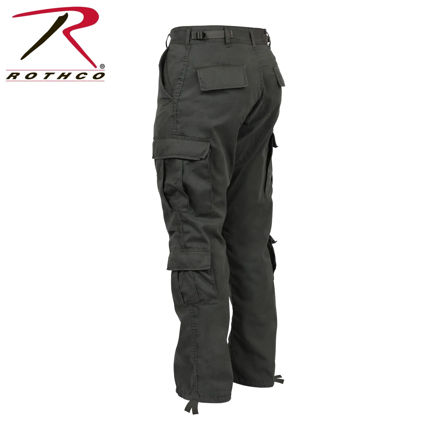 Vintage Paratrooper Fatigue Pants Olive Drab
