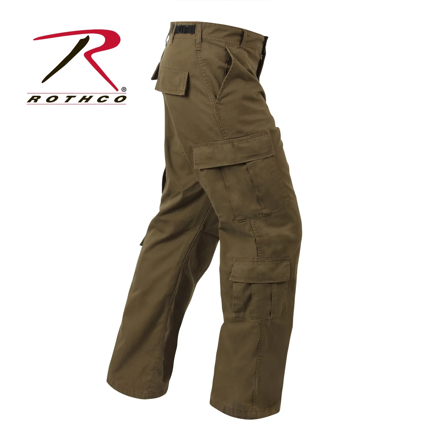 Vintage Paratrooper Fatigue Pants Russet Brown