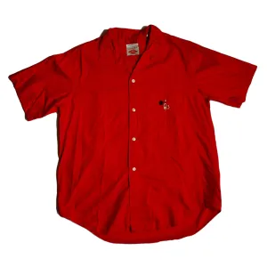 Vintage Red Bowling Shirt