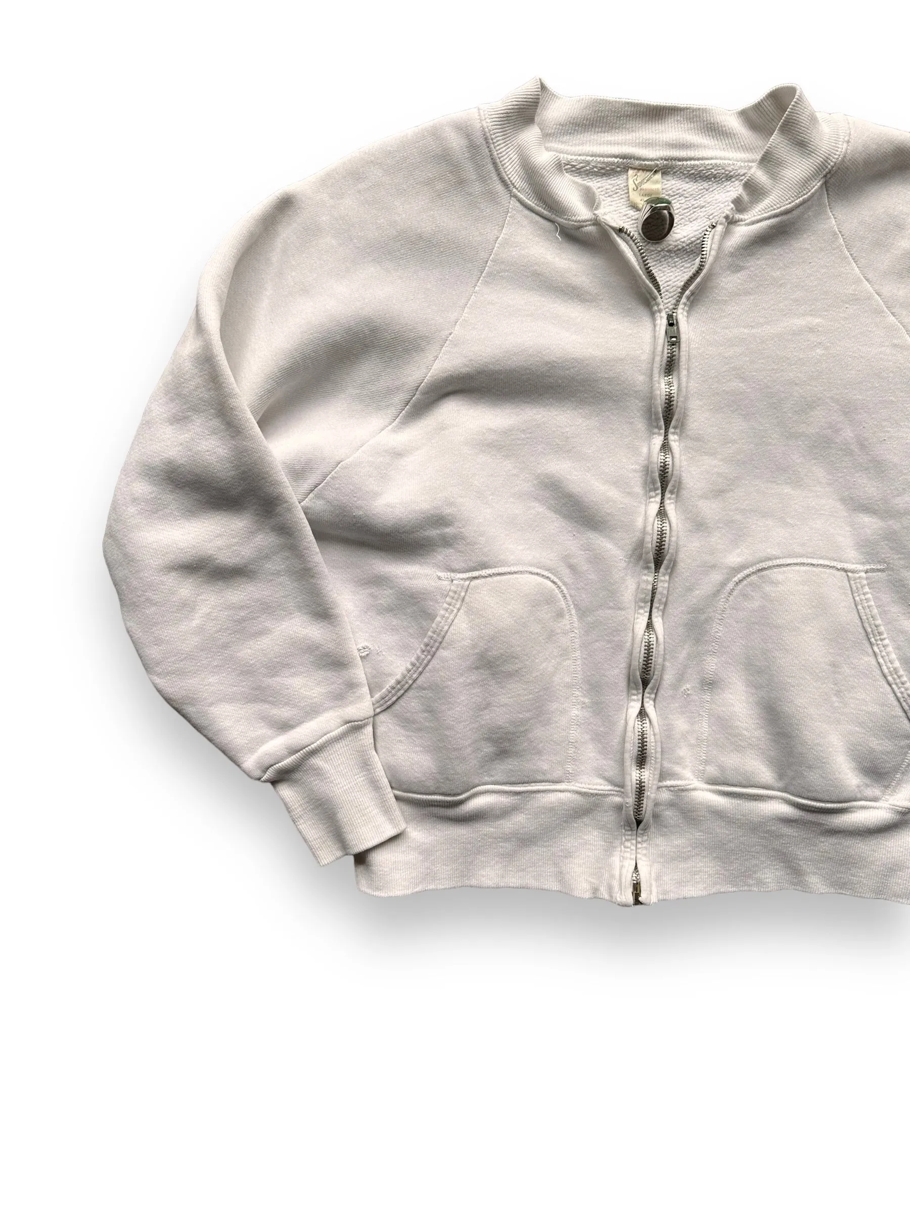 Vintage Russell Quality Sportswear Zip Up Sweatshirt SZ XL | Vintage Sweatshirt Seattle | Barn Owl Vintage Seattle