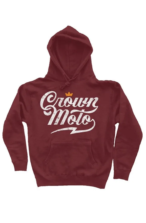 Vintage Script Logo Pullover Hoodie