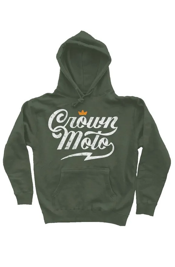 Vintage Script Logo Pullover Hoodie