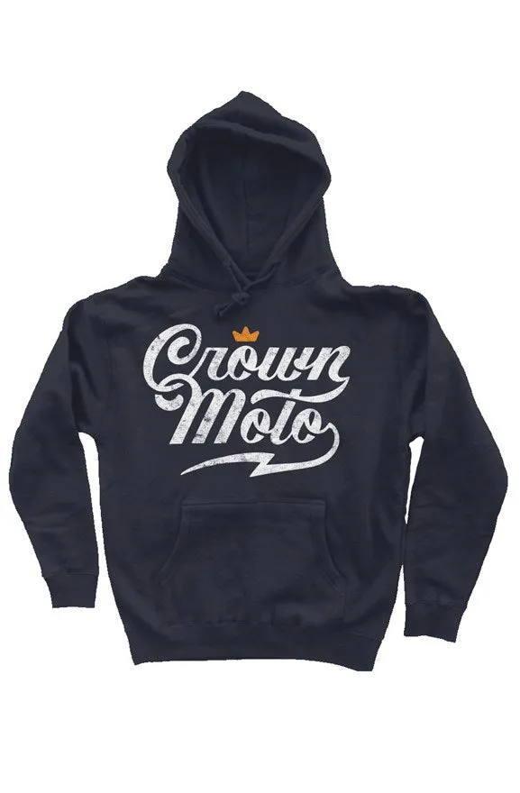 Vintage Script Logo Pullover Hoodie