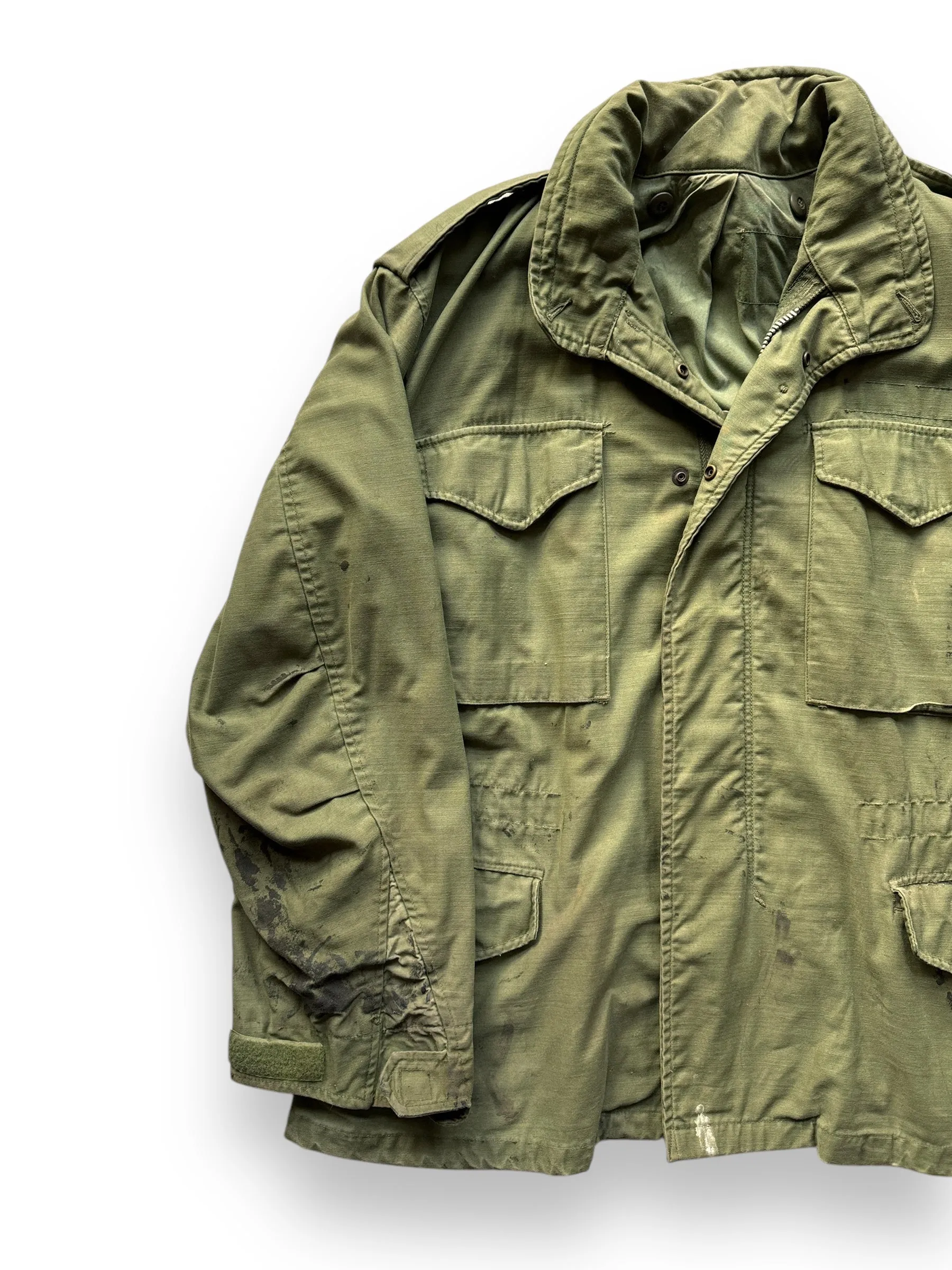 Vintage Stained M-65 Field Jacket SZ L