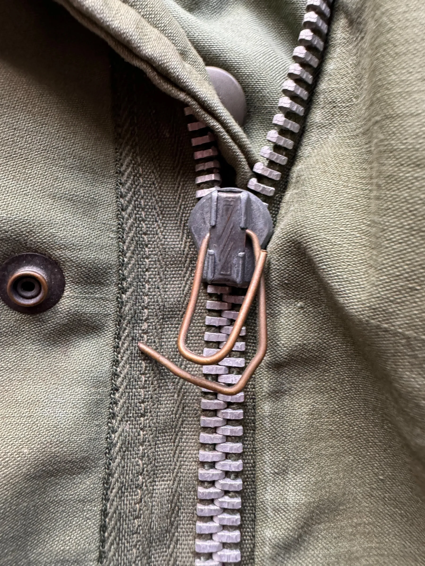 Vintage Stained M-65 Field Jacket SZ L