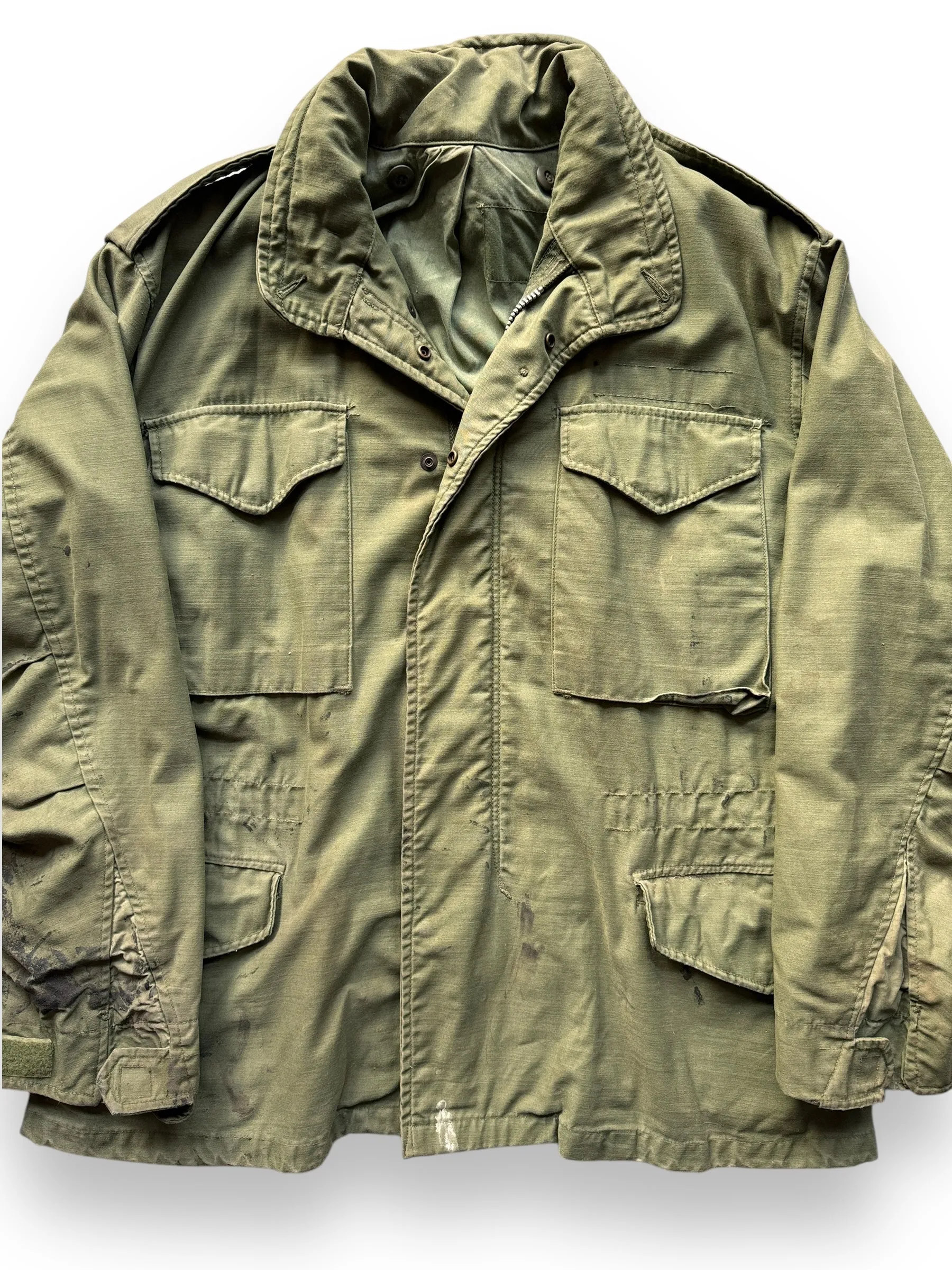 Vintage Stained M-65 Field Jacket SZ L