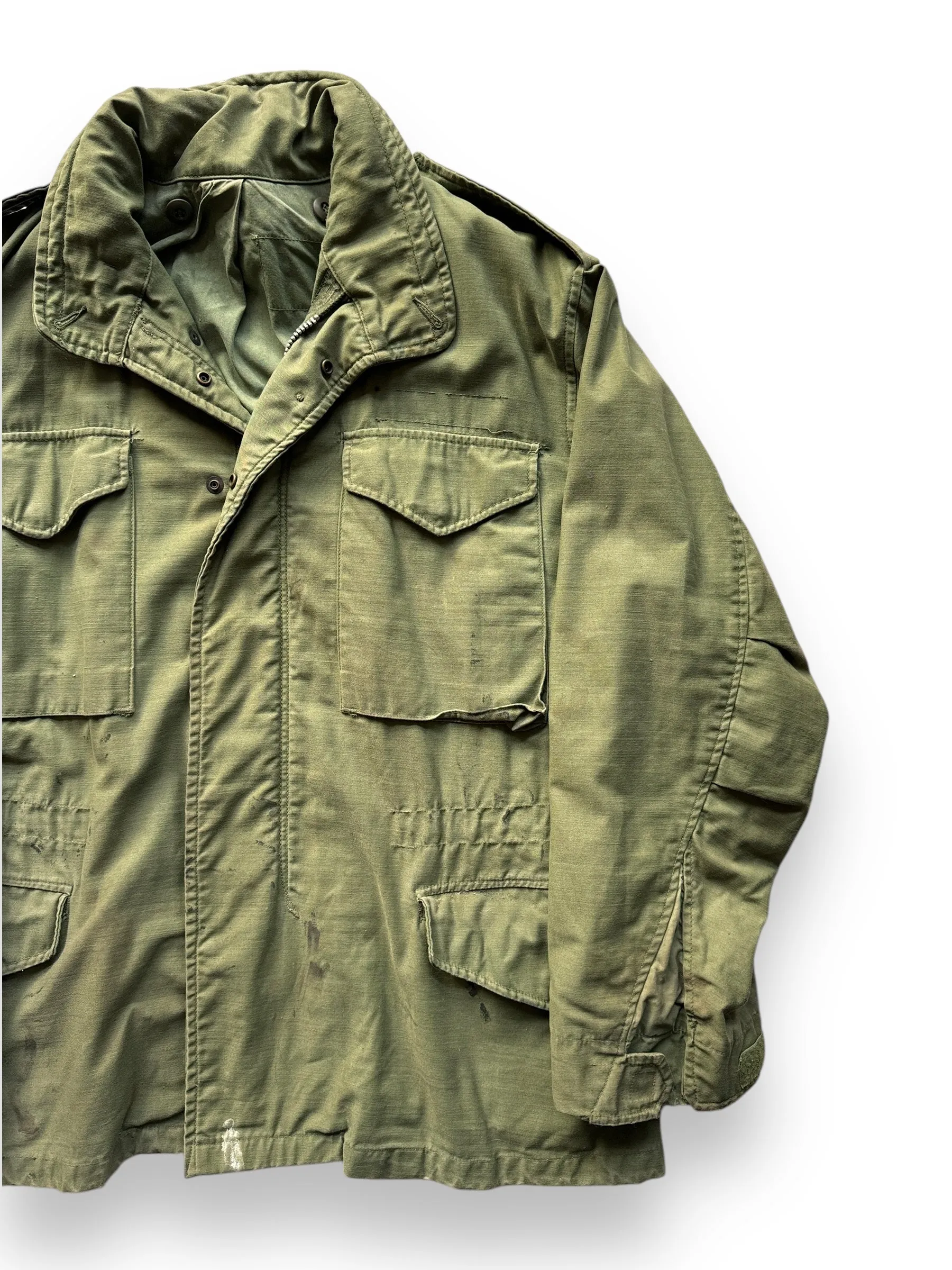 Vintage Stained M-65 Field Jacket SZ L