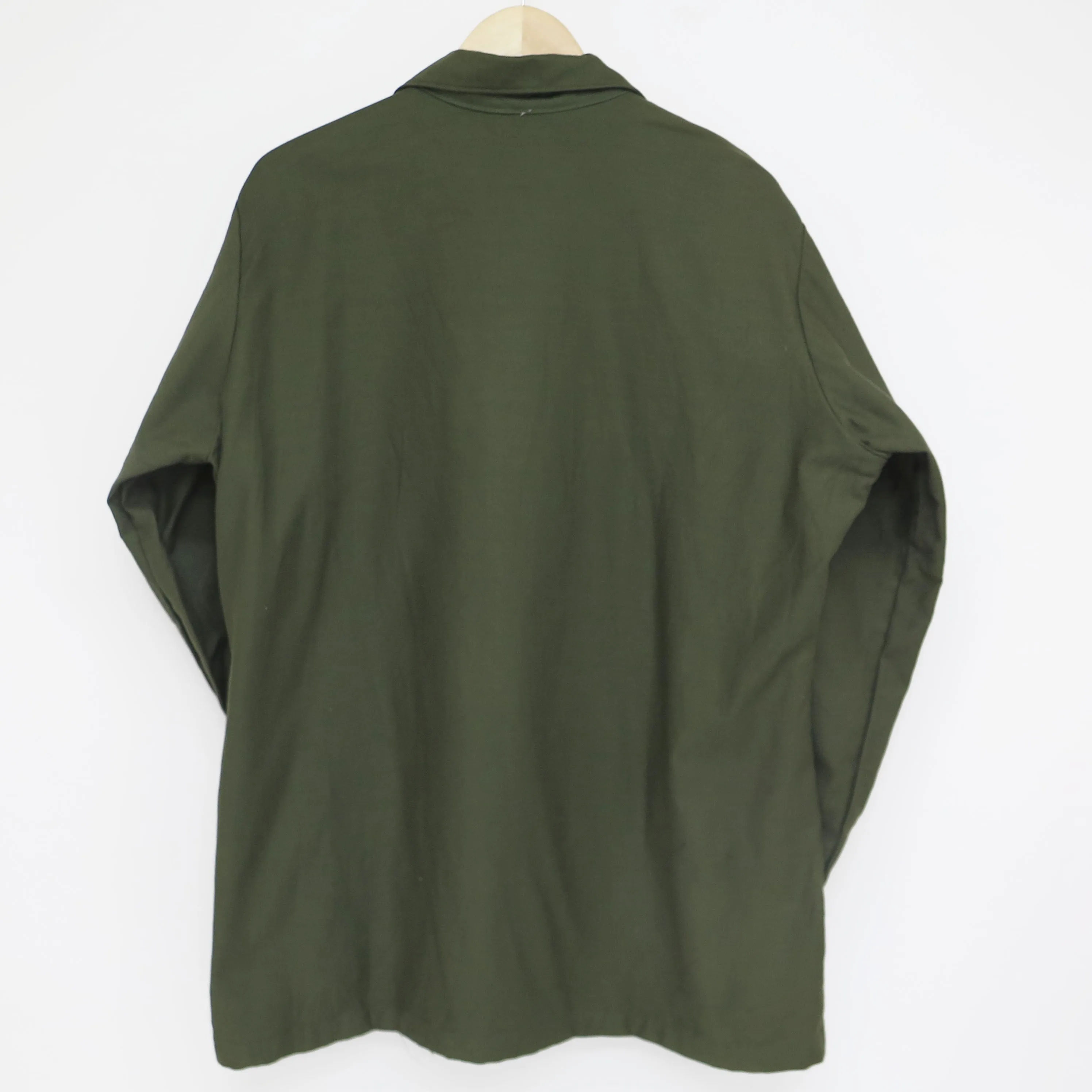 VINTAGE US ARMY UTILITY SHIRT P64 1973 DEADSTOCK SIZE 16 1/2 X 36