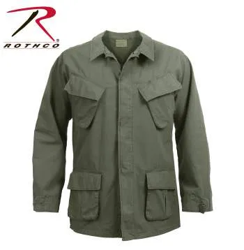 Vintage Vietnam Fatigue Shirt Rip-Stop