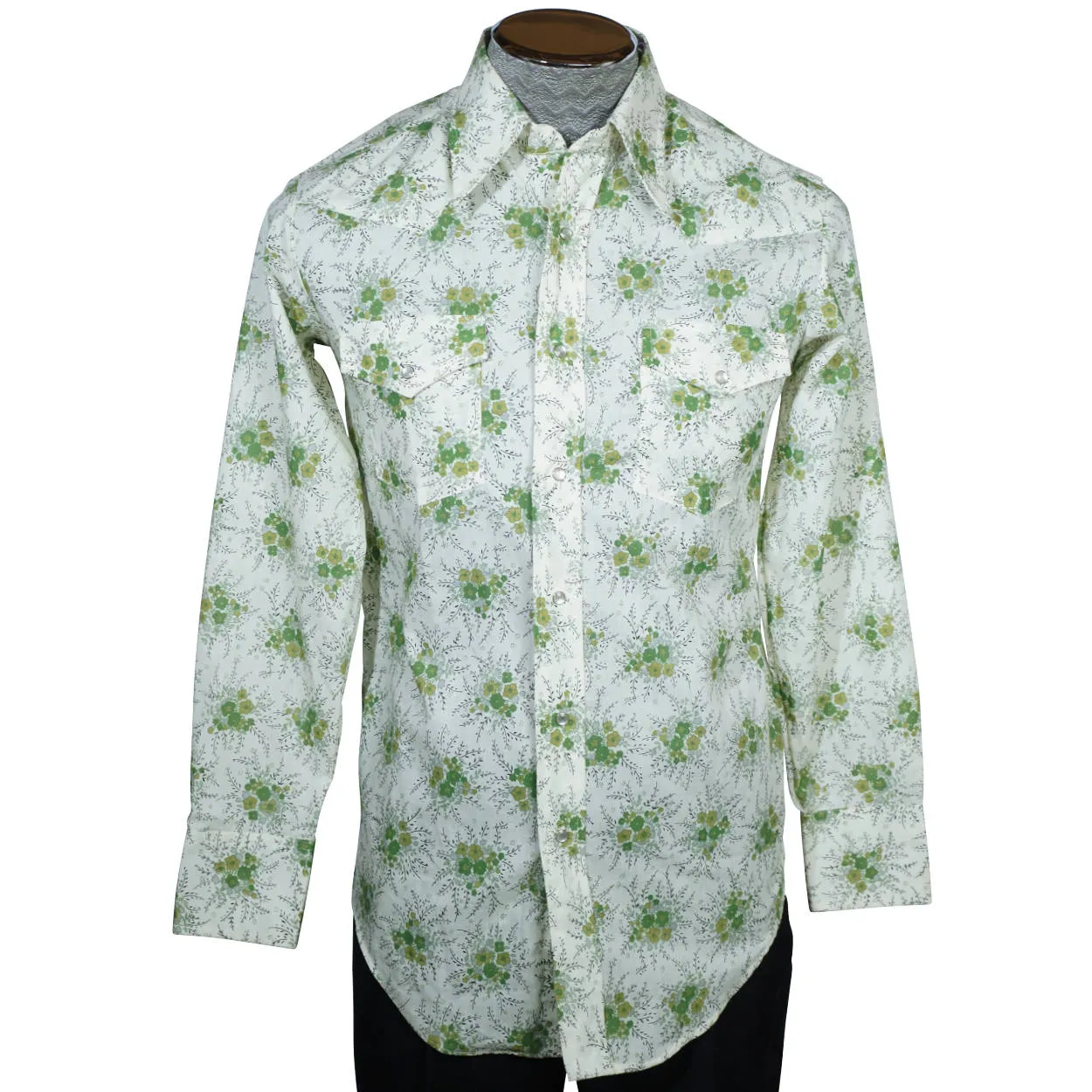 Vintage Western Shirt Travers Nogales AZ Size 14.5