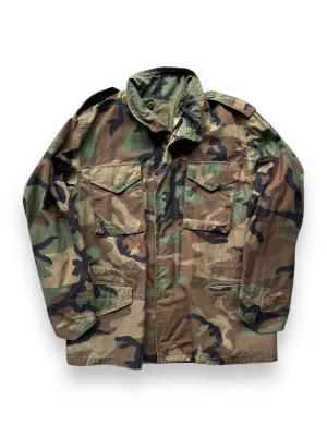 Vintage Woodland Camo Field Jacket SZ L