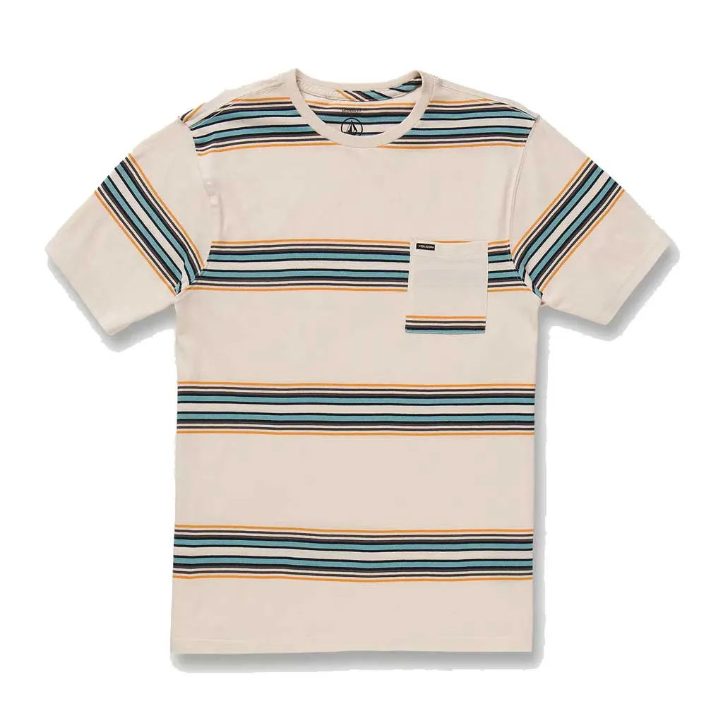 Volcom Warsaw Crew SS Tee - White Flash