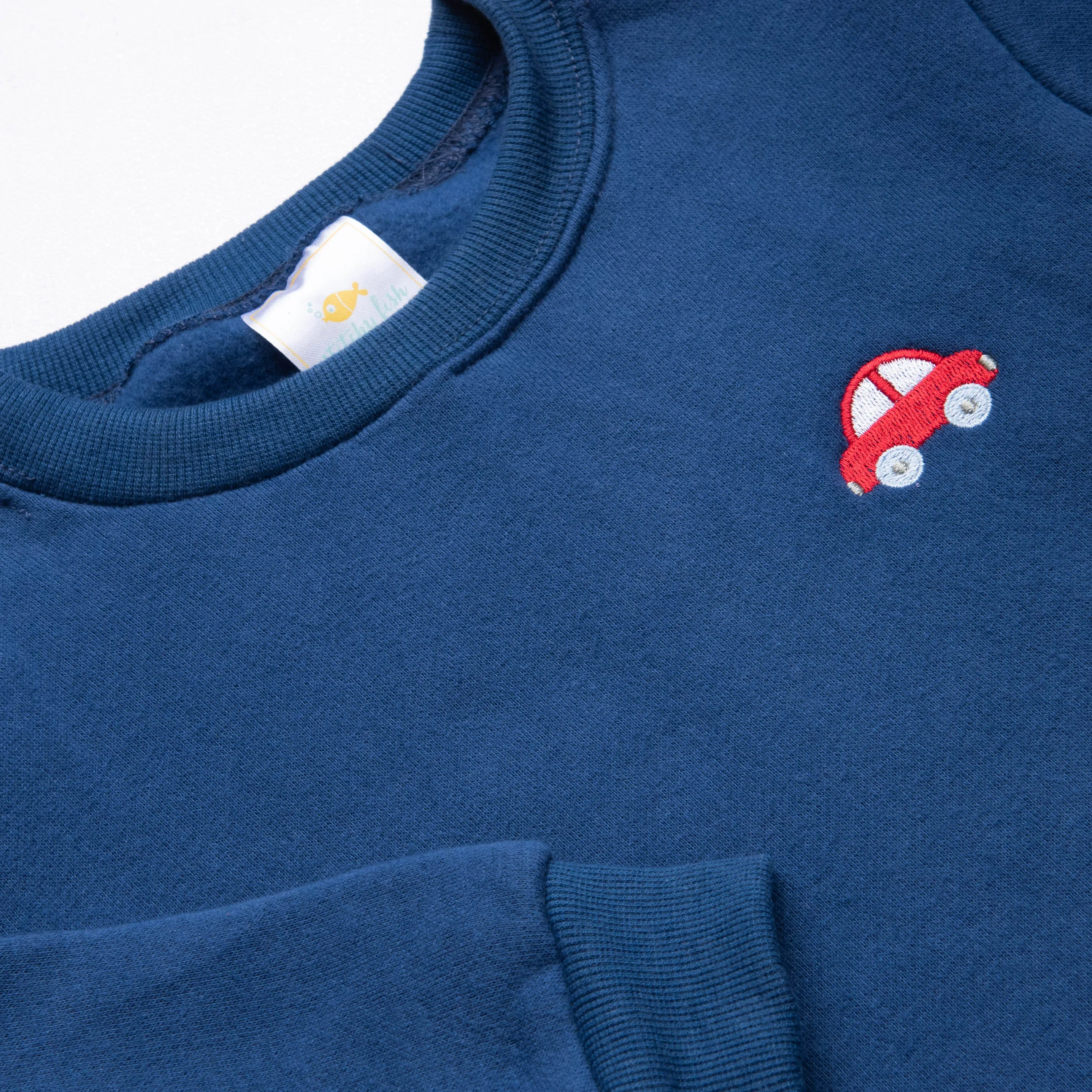 Vroom Vroom Sweatshirt, Navy
