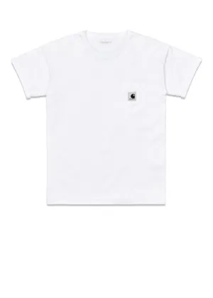 W' S/S Pocket T-Shirt - White