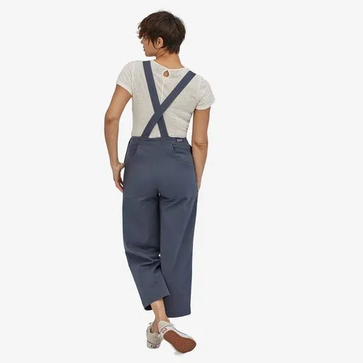 W STAND UP CROPPED OVERALLS