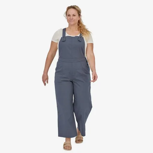 W STAND UP CROPPED OVERALLS