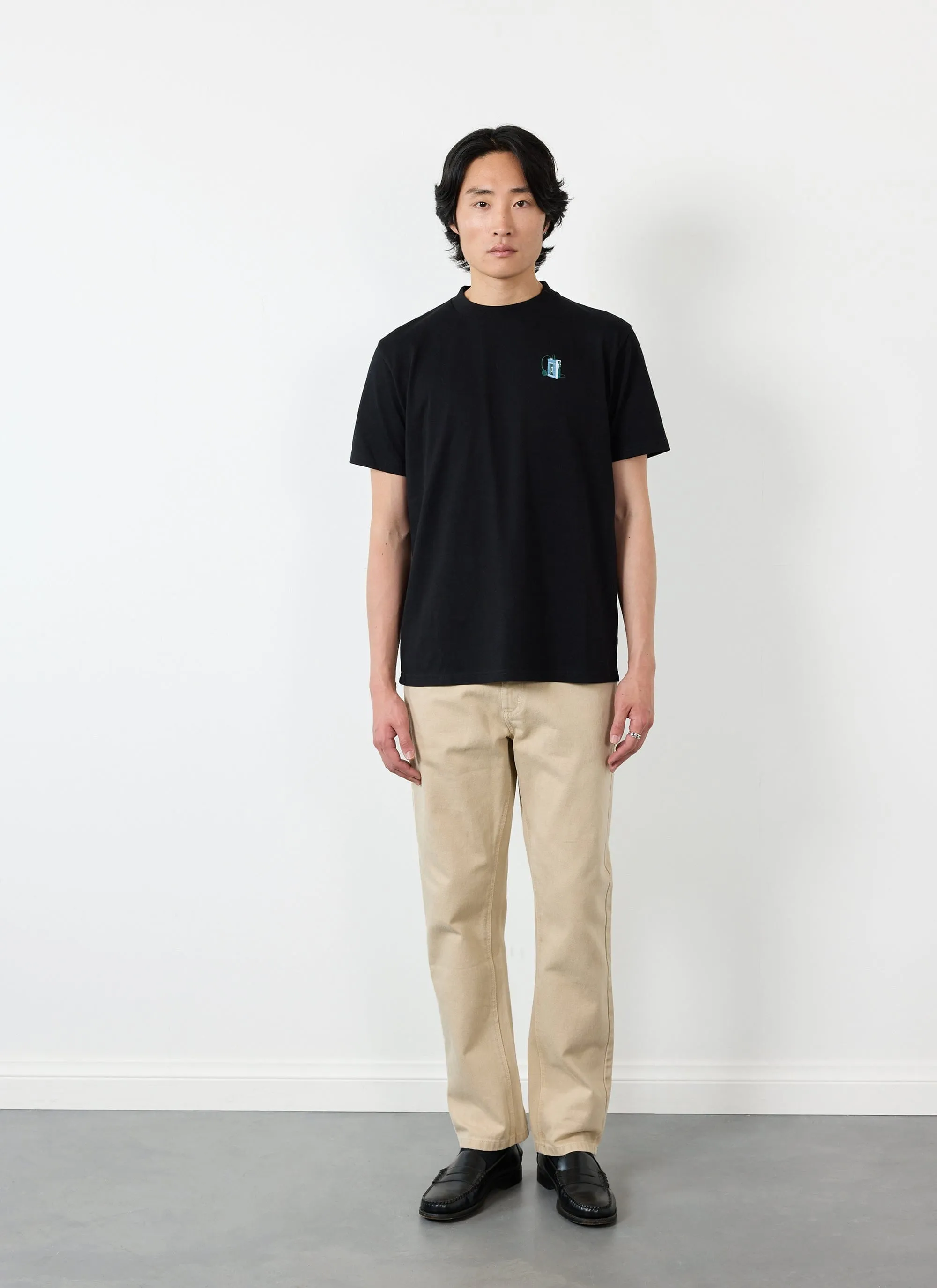 Walkman T Shirt | Organic Cotton | Black