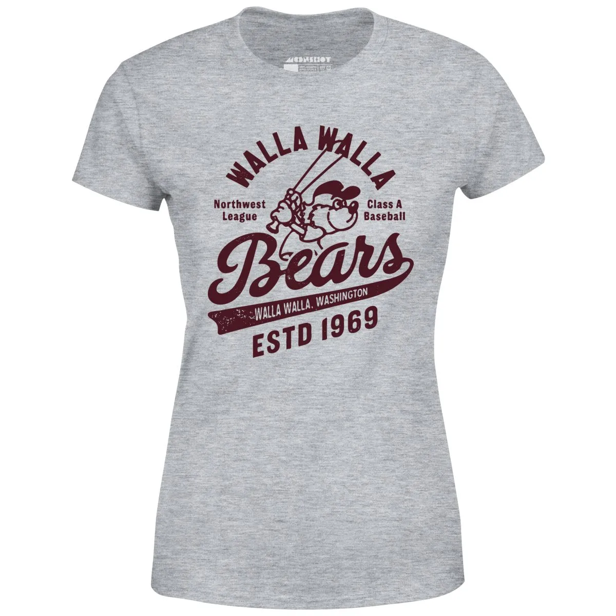 Walla Walla Bears - Washington - Vintage Defunct Baseball Teams - Women's T-Shirt