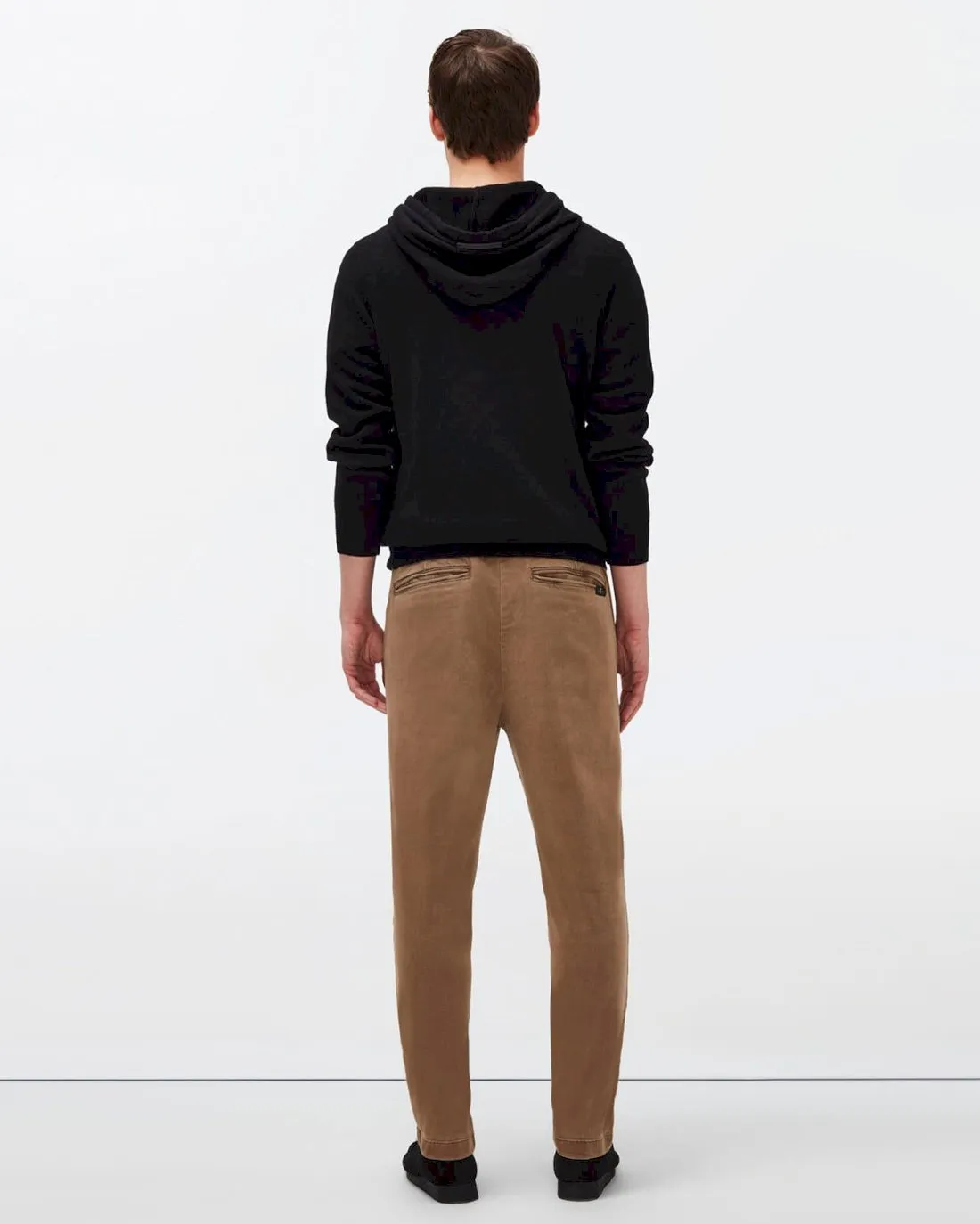 Warm Twill Jogger Chino in Camel