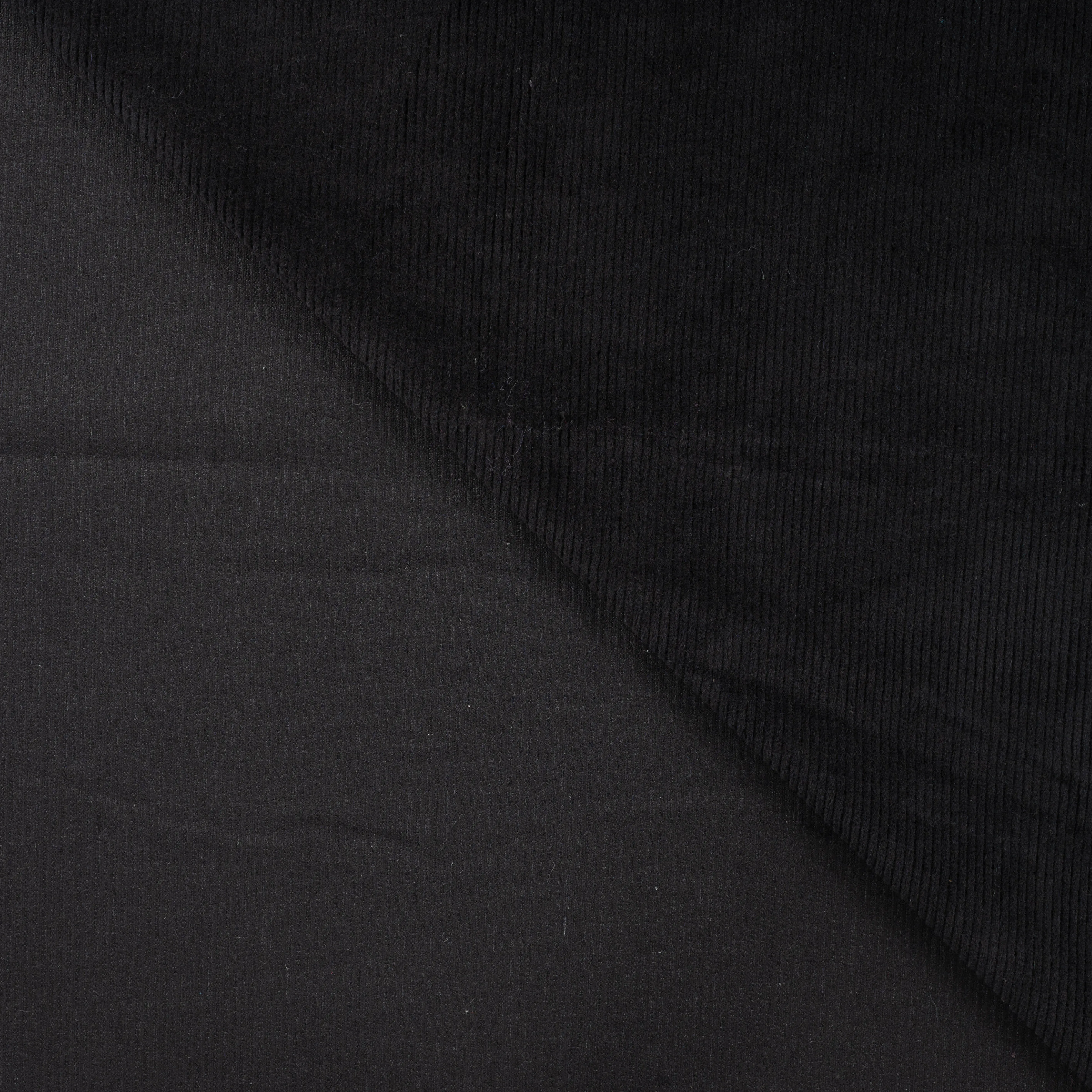 Washed Corduroy in Black