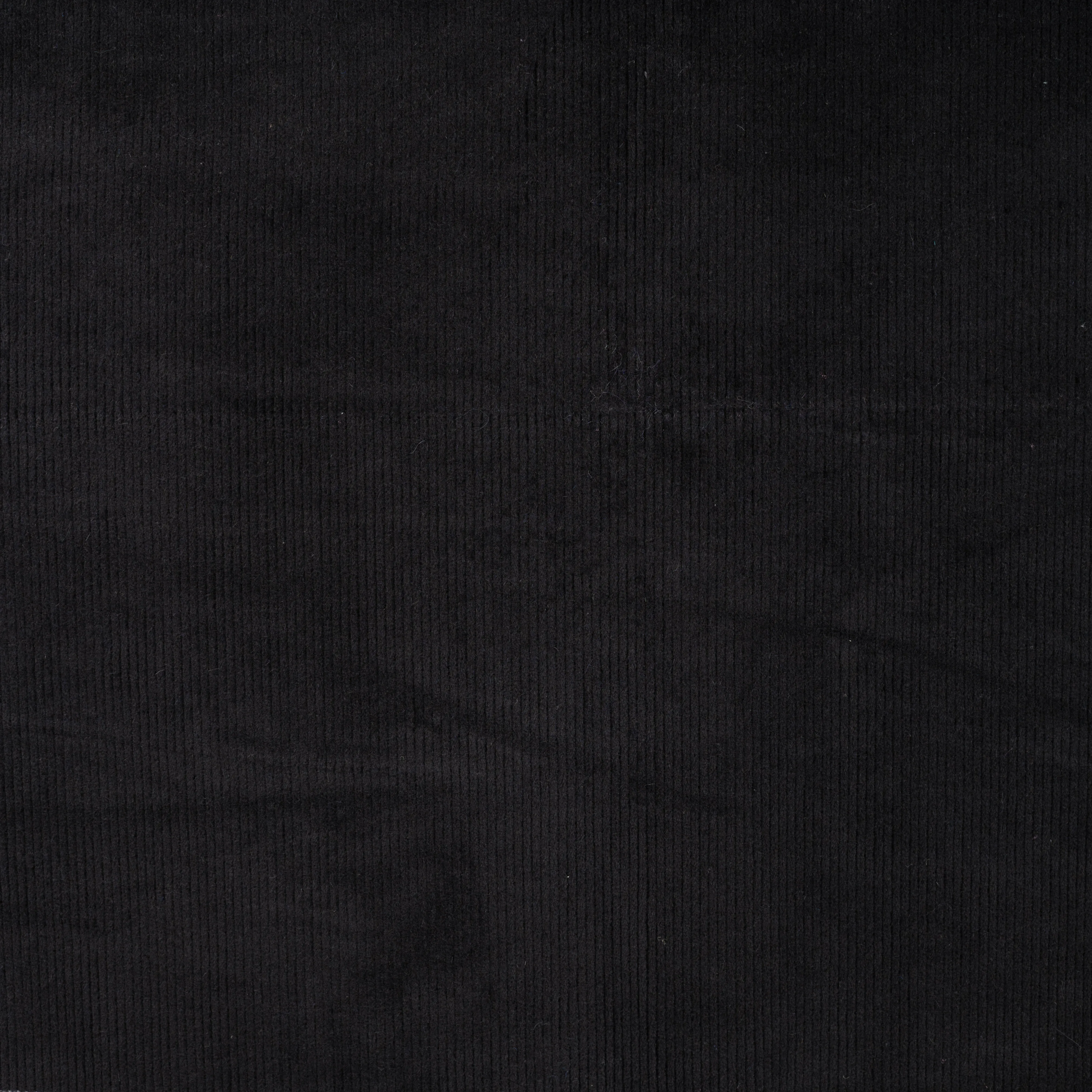 Washed Corduroy in Black