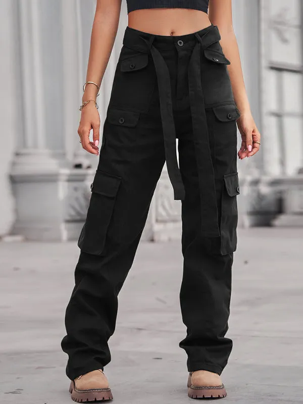 Washed denim industrial overalls