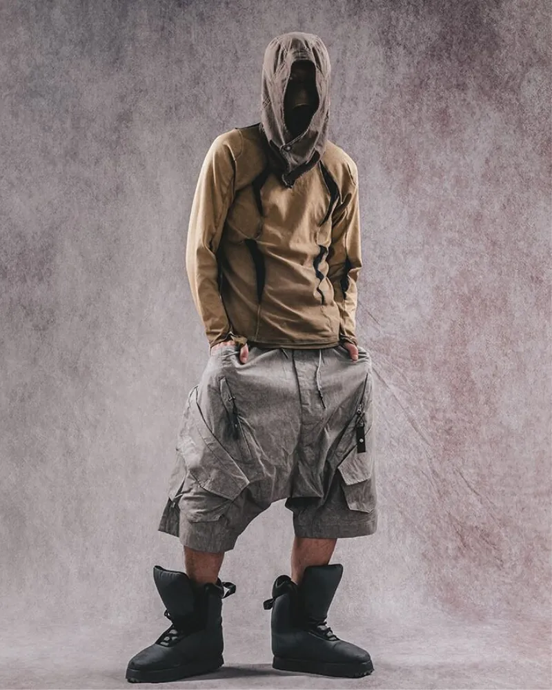 Wasteland Wear Functional Wide-Leg Cargo Shorts