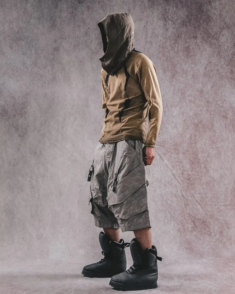Wasteland Wear Functional Wide-Leg Cargo Shorts