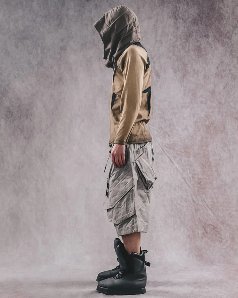 Wasteland Wear Functional Wide-Leg Cargo Shorts