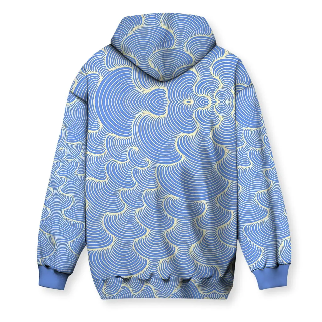 Water Men's Zip-Up Hoodie
