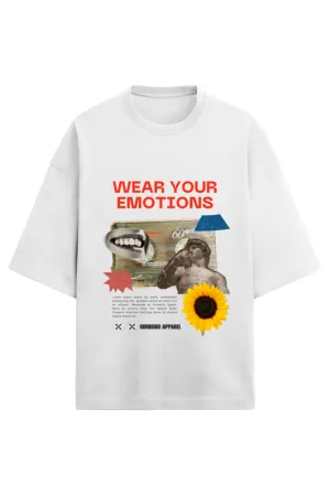 Wear Ur Emotions Heavyweight Oversized T-Shirts