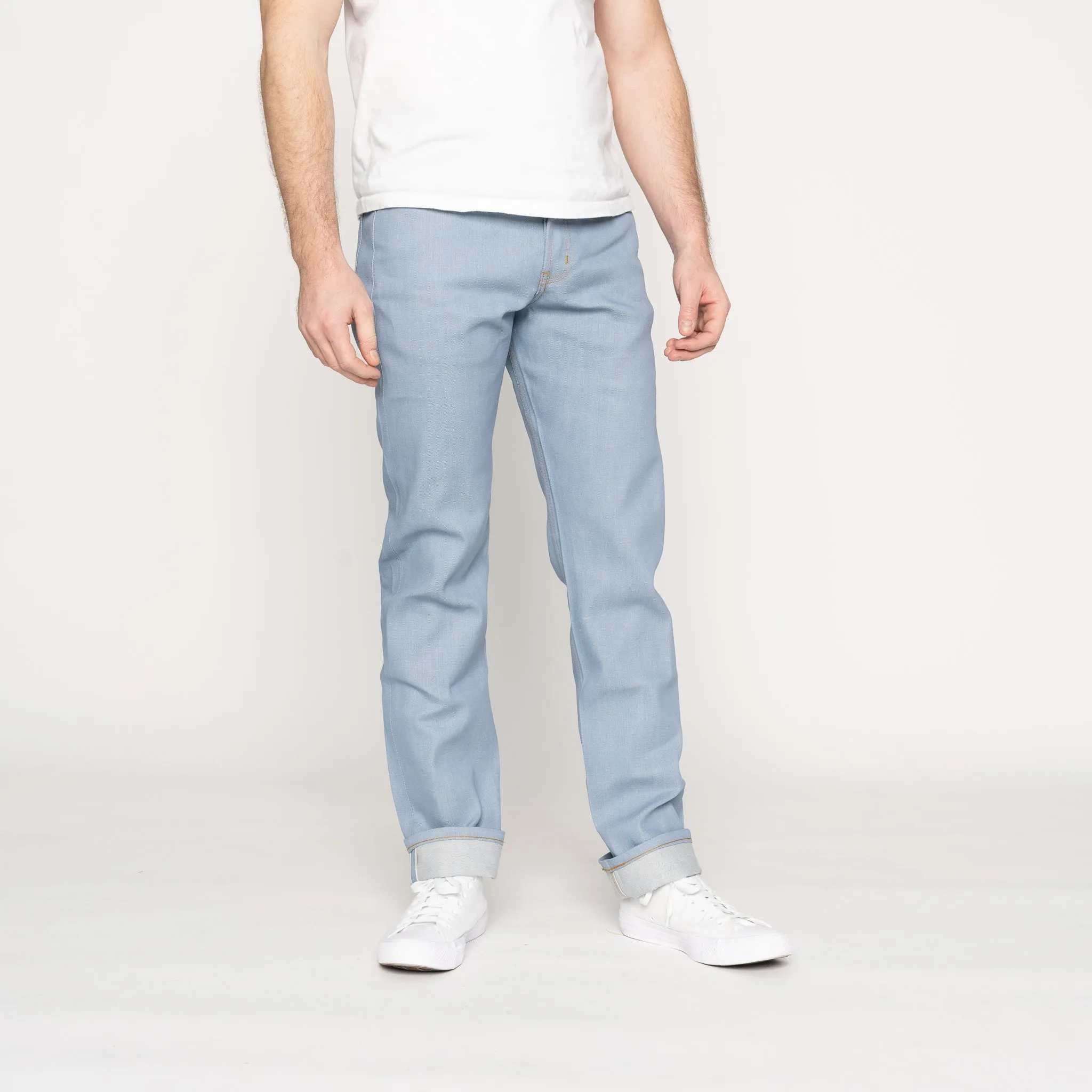Weird Guy - Left Hand Twill Selvedge - Sky Blue Edition