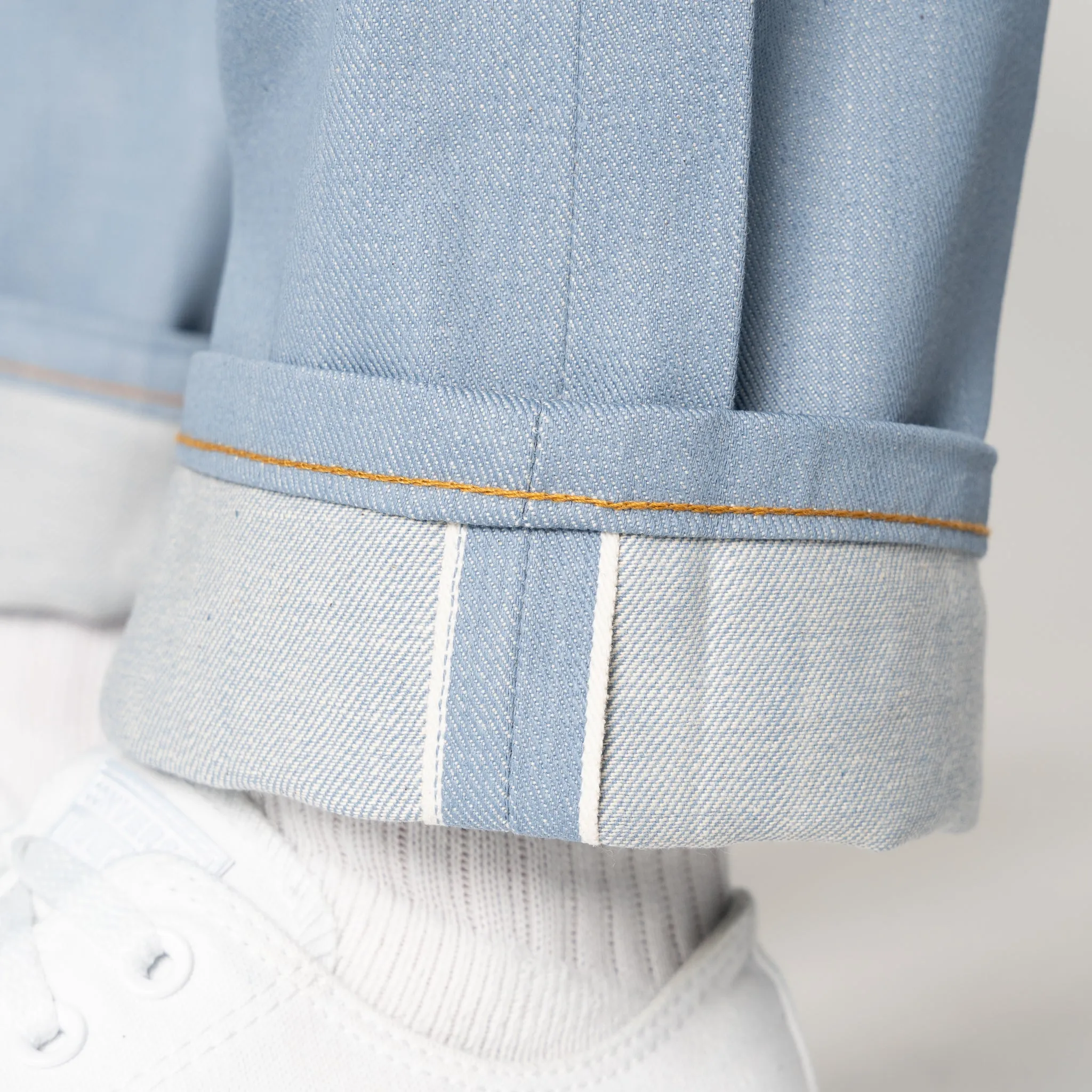 Weird Guy - Left Hand Twill Selvedge - Sky Blue Edition