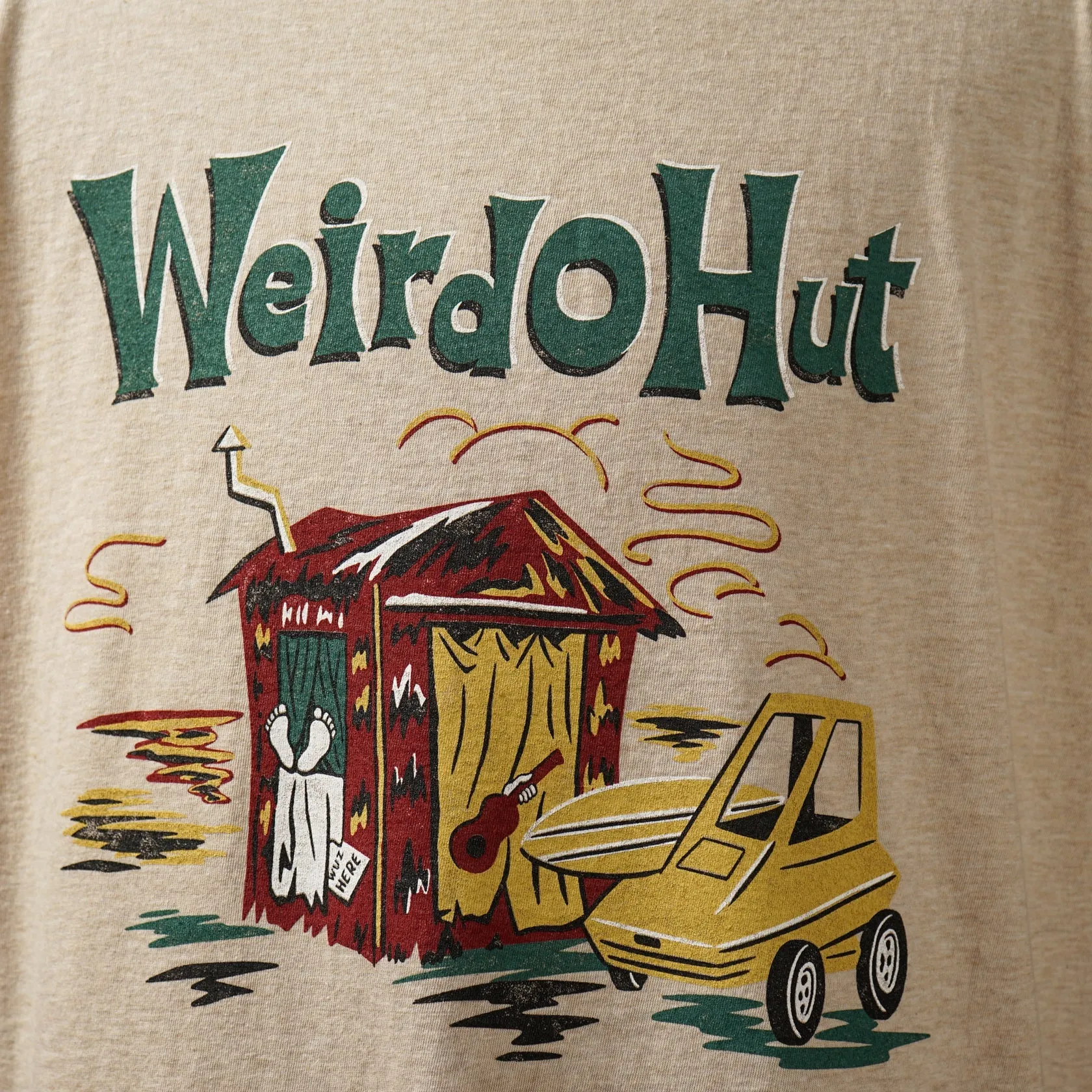 WEIRDO HUT - RINGER T-SHIRTS