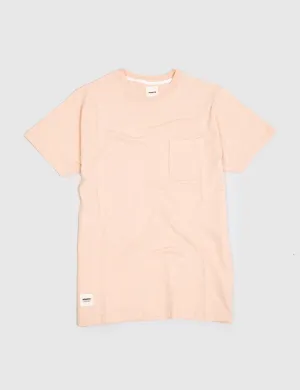 Wemoto Sidney Pocket T-shirt - Peach