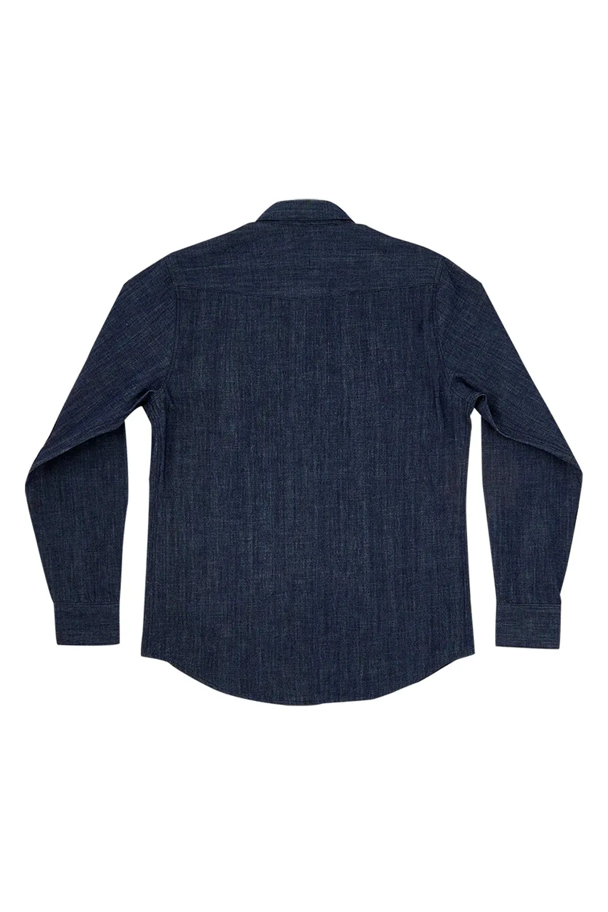 West Major - 6 oz. Organic Indigo Denim Western Shirt