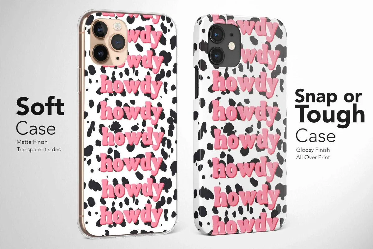 Western Country Phone Case Cowgirl Aesthetic Cowboy Cover