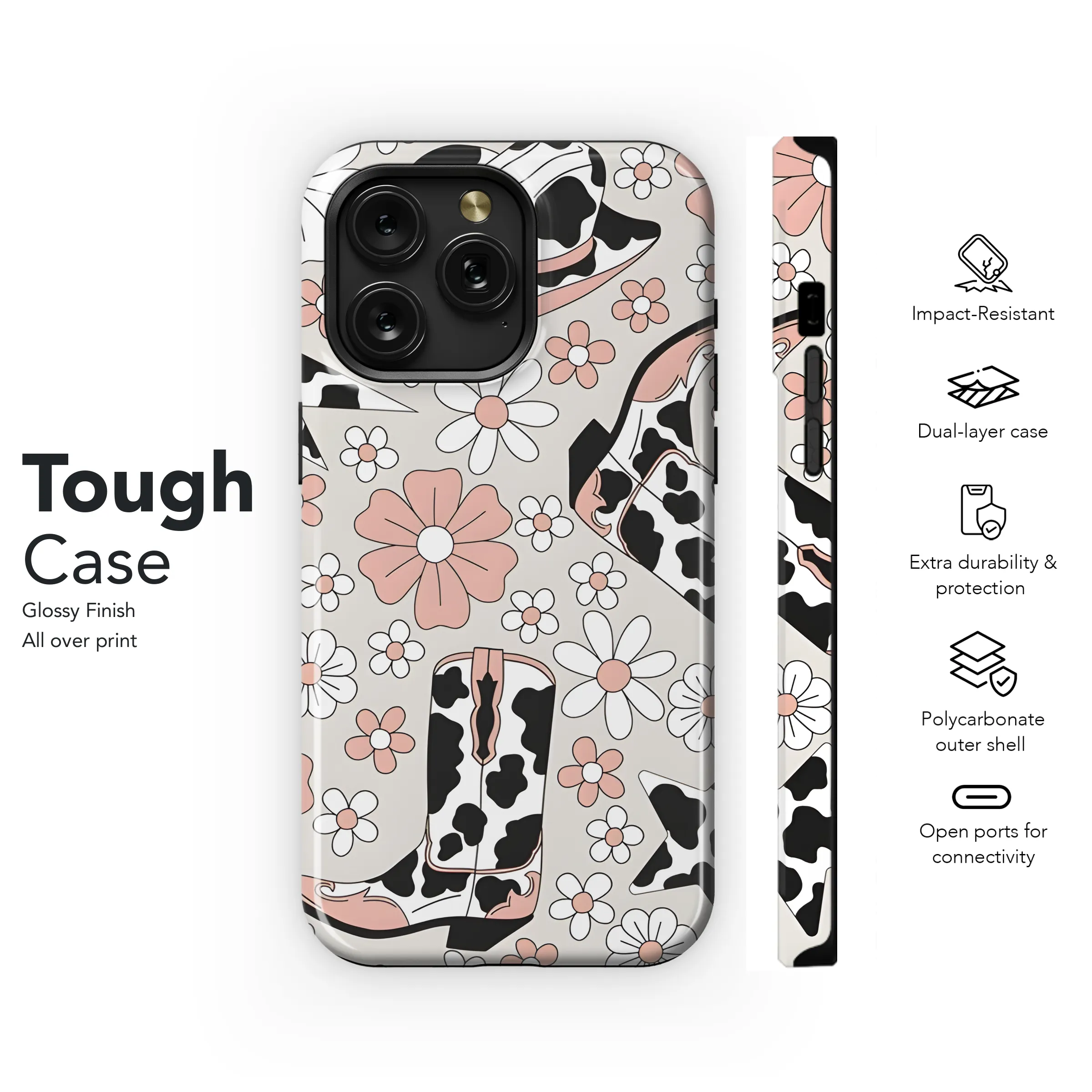 Western Cowboy Phone Case iPhone Samsung Cover Pixel 3205