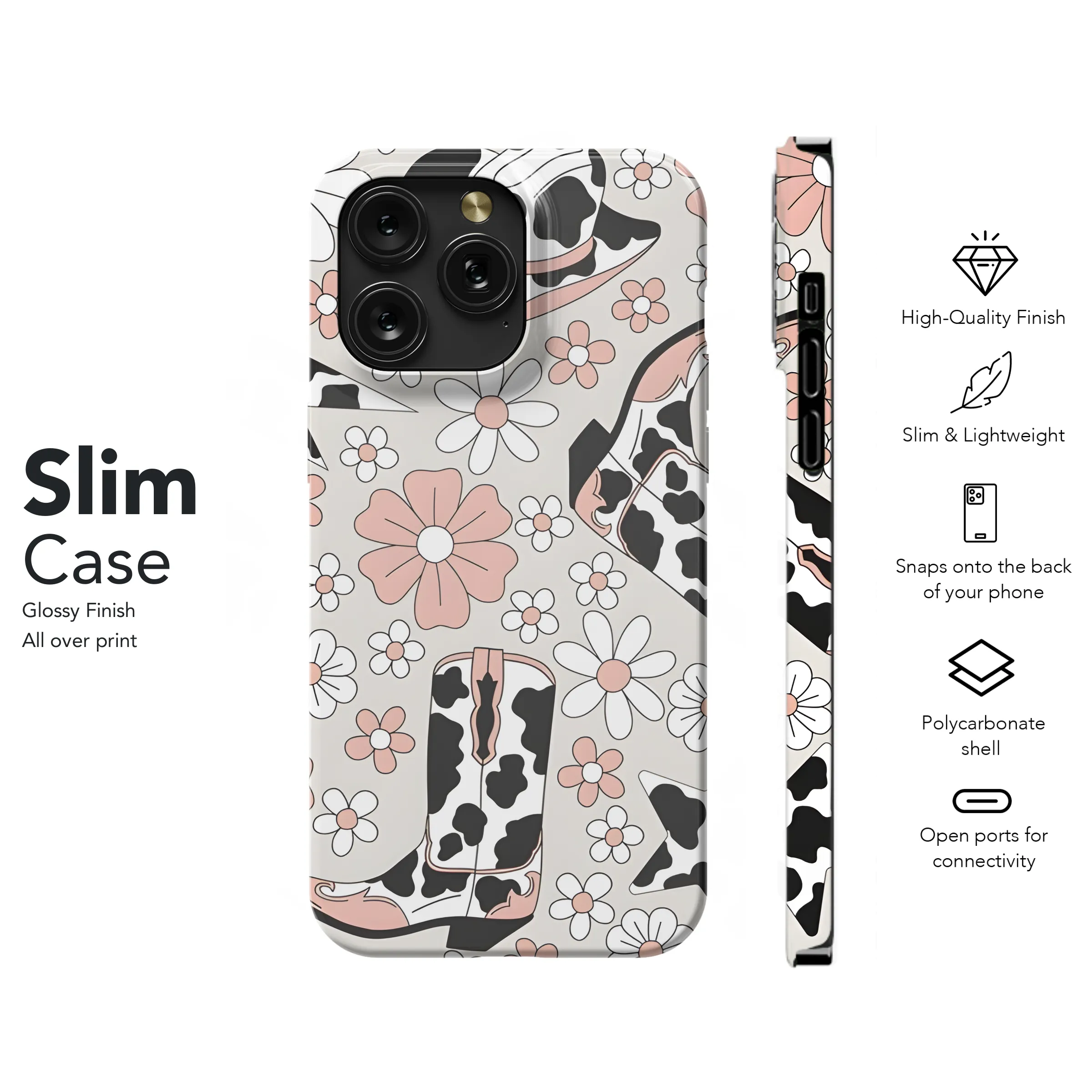Western Cowboy Phone Case iPhone Samsung Cover Pixel 3205